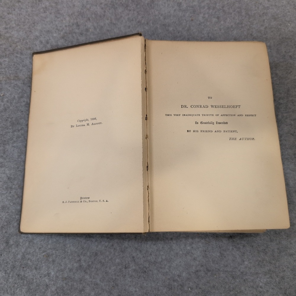 VTG 1886 Jo's Boys and How They Turned Out Louisa M Alcott Book Hardcover 1886 - Picture 6 of 6